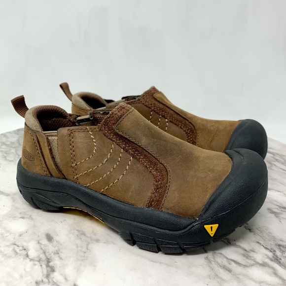 Keen Other - Toddler Keen Brown Nubuck Slip On Shoes 10/28 Childrens Classic Rustic Casual